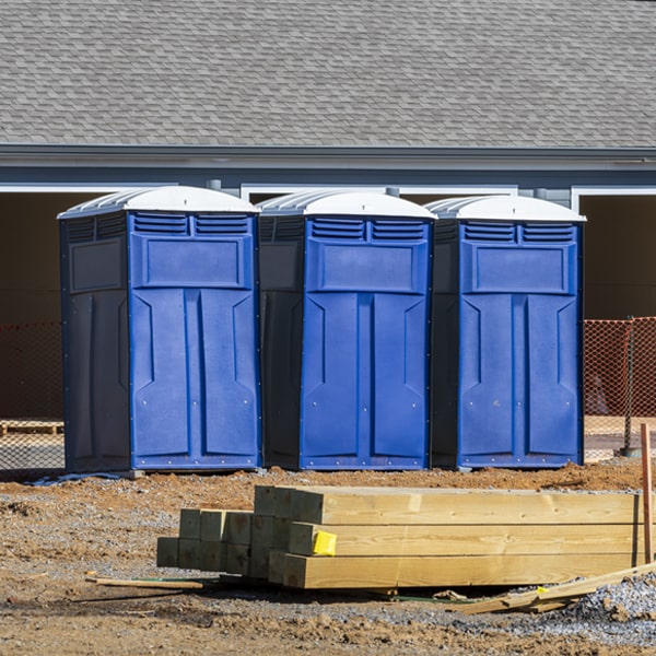 what is the cost difference between standard and deluxe porta potty rentals in Inverness